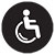 Icon Menschen im Rollstuhl